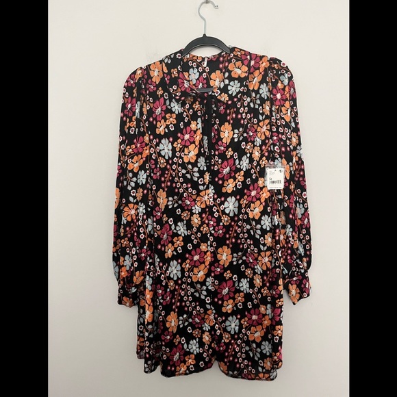 NEW Free People Daisy Jane Floral Shift Dress - Picture 7 of 9